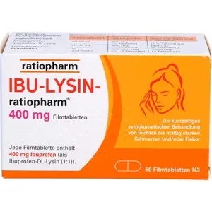 IBU-LYSIN-ratiopharm400mgFilmtabletten50St