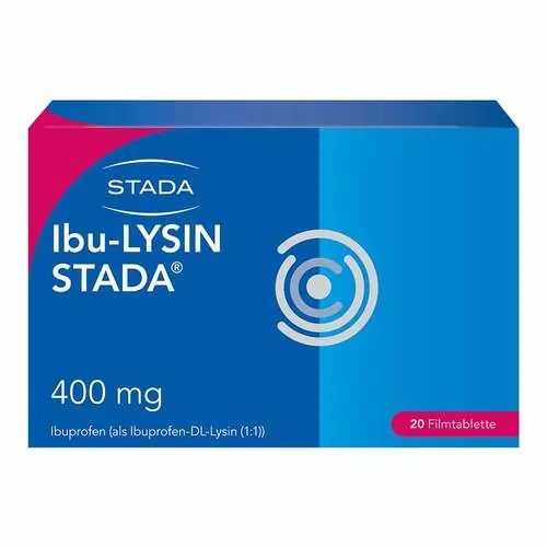 Ibu-Lysin Stada 400 mg Filmtabletten, 20 St