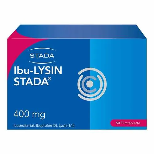 Ibu-Lysin Stada 400 mg Filmtabletten, 50 St