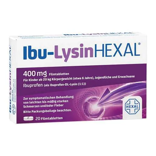 Ibu-Lysinhexal Filmtabletten, 20 St