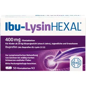 IBU-LYSINHEXALFilmtabletten50St