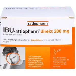 IBU-RATIOPHARMdirekt200mgPulverzumEinnehmen20St