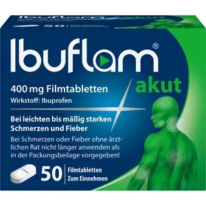 IBUFLAMakut400mgFilmtabletten50St