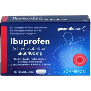 IBUPROFENSchmerztabletten400mgFilmtabletten30St