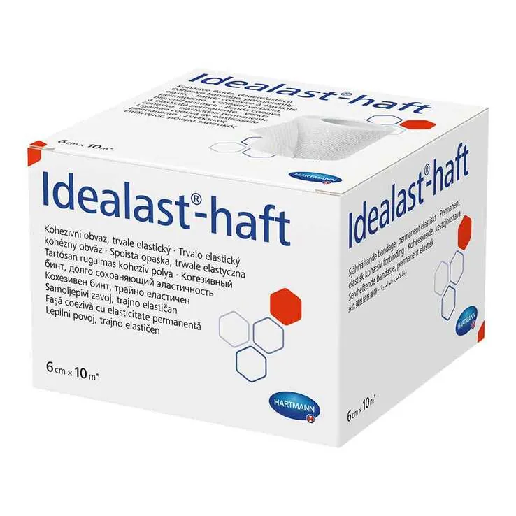 Idealast Haft Binde 6 cm x 10 m, 1 St