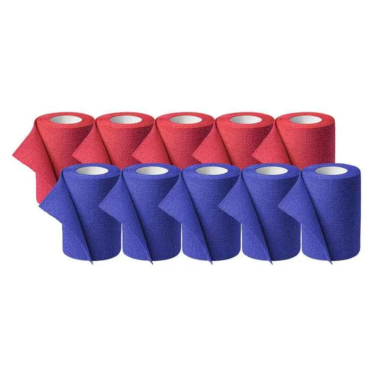Idealast-haft color Binde 8 cm x 4 m sortiert, 10 St