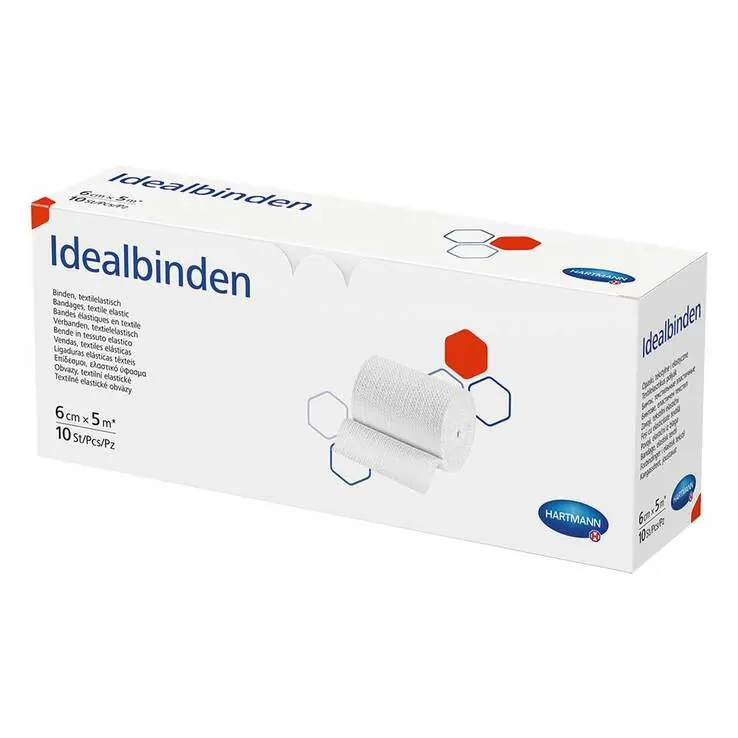 Idealbinde Hartmann 6 cm x 5 m, 10 St