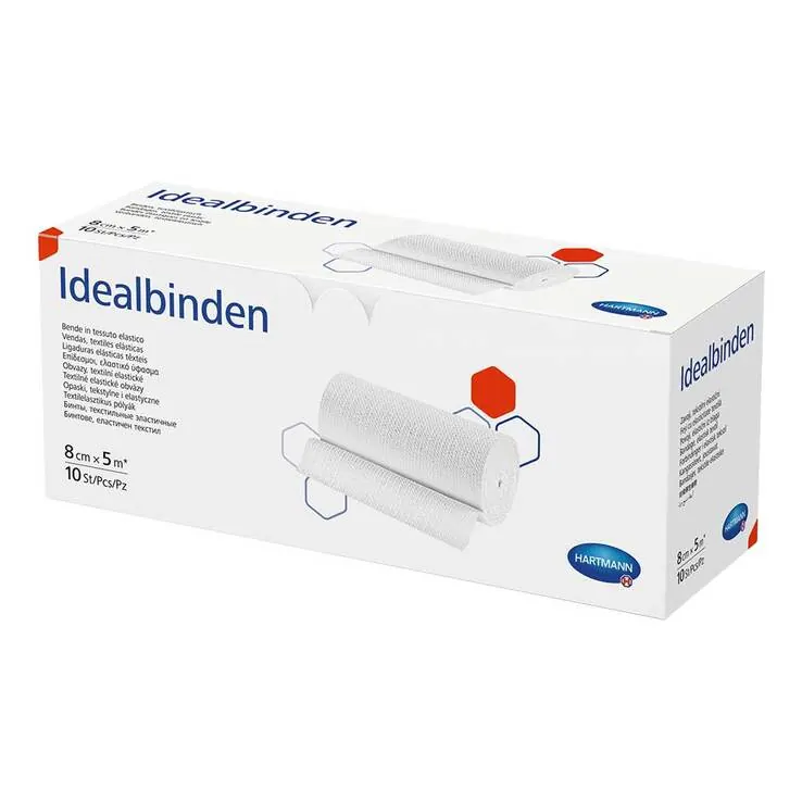 Idealbinde Hartmann 8 cm x 5 m, 10 St