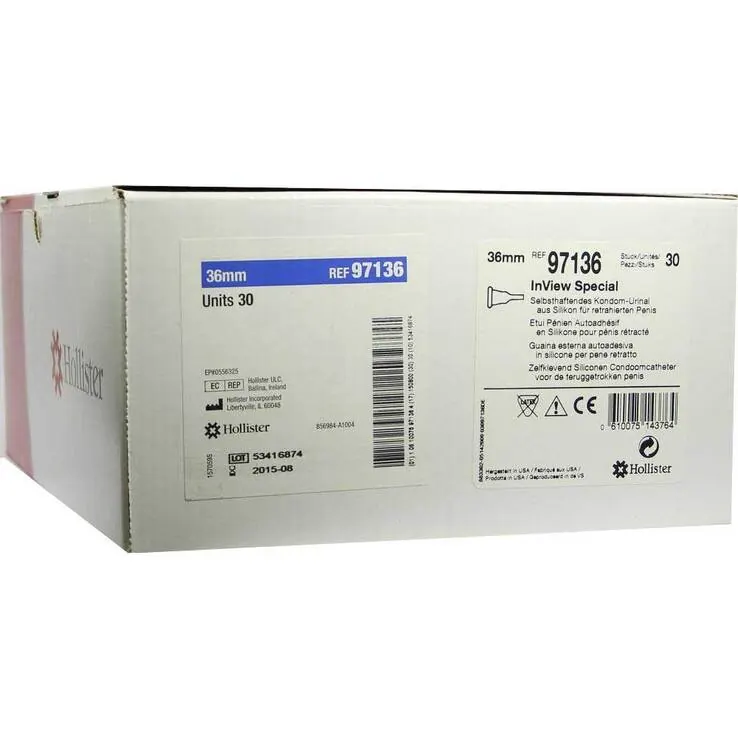 Incare Inview Kondom Urinal Special 36 mm, 30 St