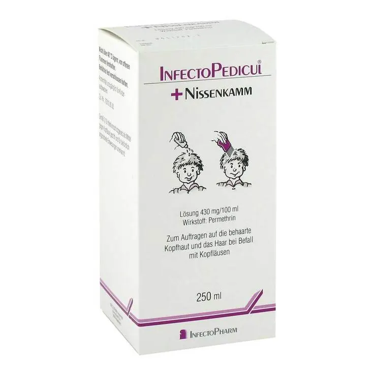 Infectopedicul Lösung + Nissenkamm, 250 ml
