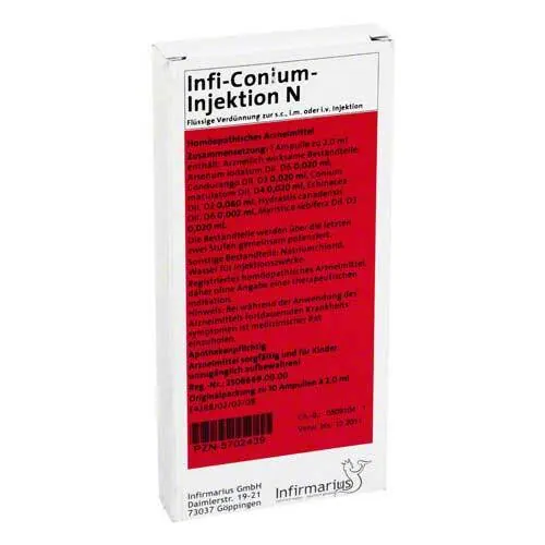 INFI CONIUM Injektion N, 10X2 ml