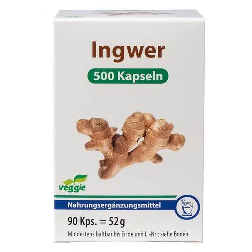 Ingwer 500 Kapseln, 90 St