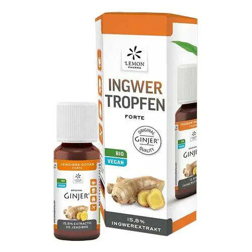 Ingwer Ginjer forte Tropfen, 20 ml