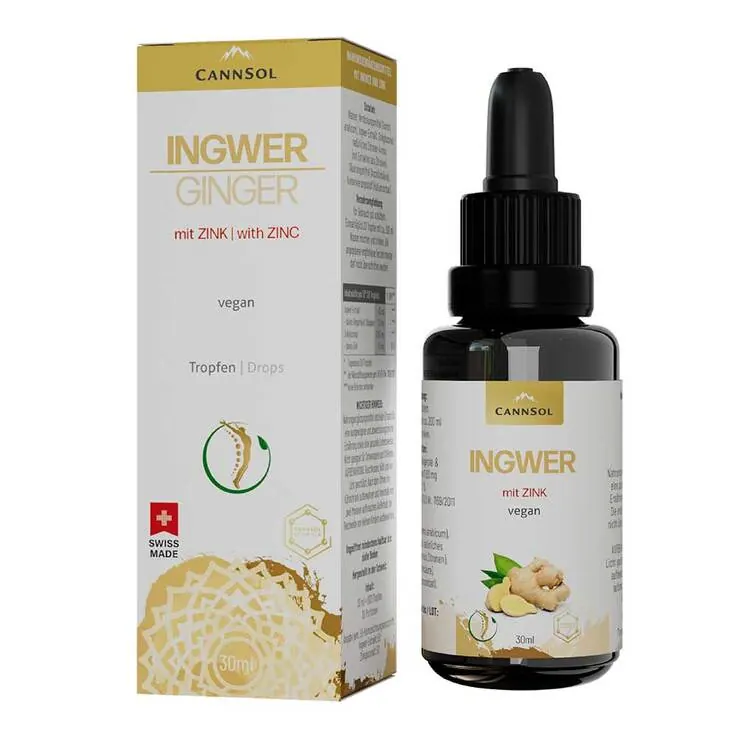 Ingwer-Zink Tropfen, 30 ml