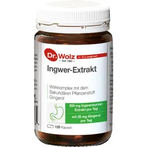 INGWEREXTRAKTDr.WolzKapseln120Stück
