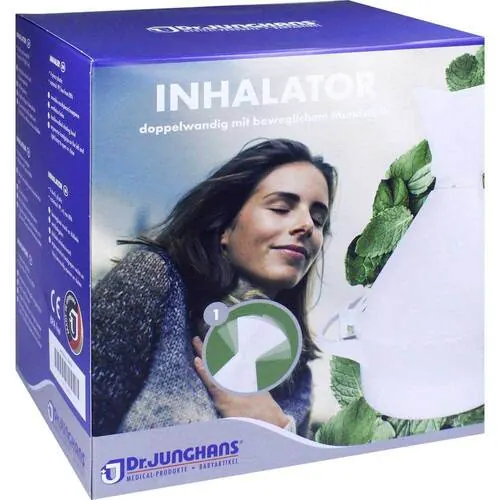 INHALATOR Kunststoff doppelwandig bewegl.Mundstück, 1 St