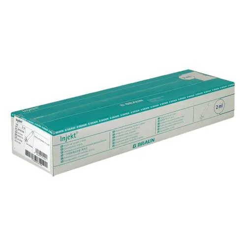 Injekt Solo Spritze 2 ml LL zentrisch Pvc-frei, 100X2 ml
