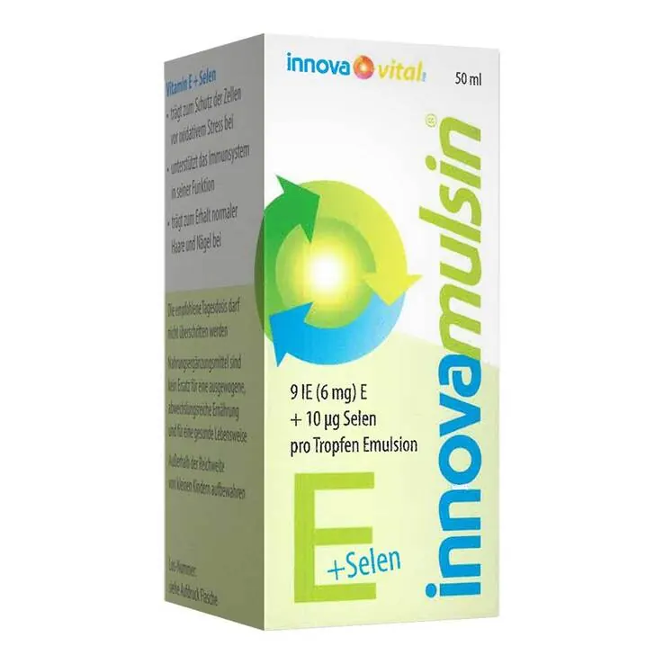 Innova Mulsin Vitamin E + Selen Emulsion, 50 ml