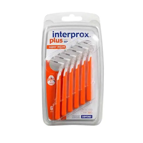 Interprox plus super micro orange Interdentalbürste , 6 St