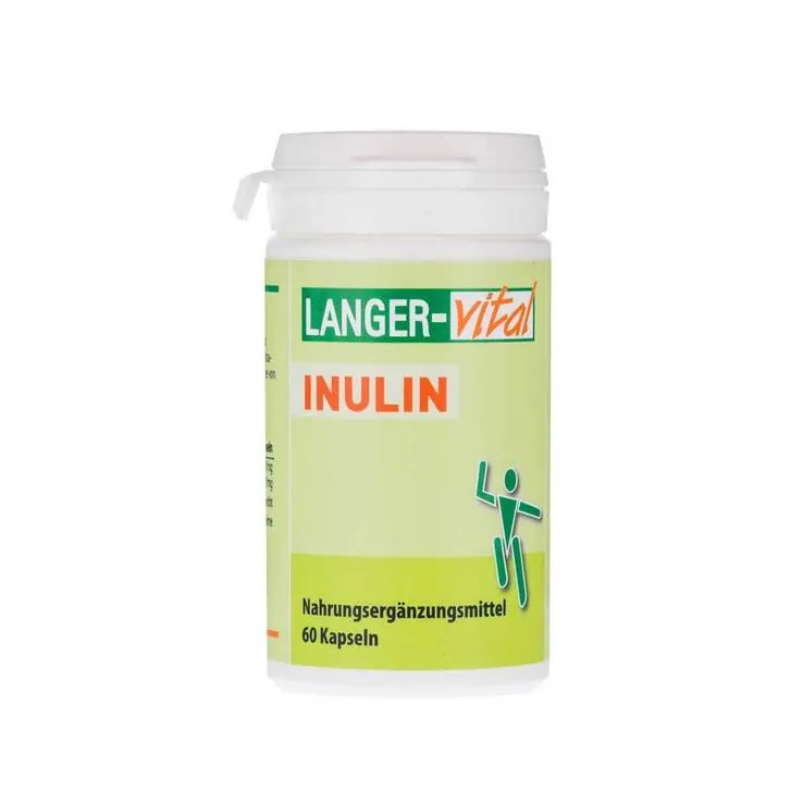 Inulin 690 mg pro Tag + Kulturen Kapseln, 60 St