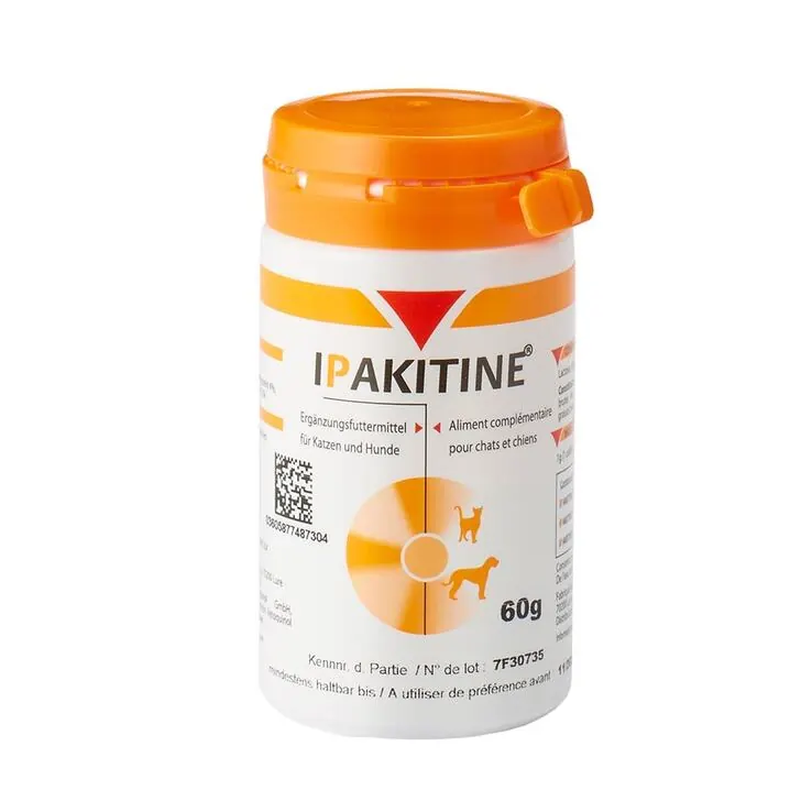 Ipakitine Ergänzungsfutterm.Pulver für Hunde / Katzen, 60 g