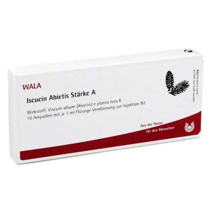Iscucin Abietis Stärke A Ampullen, 10X1 ml
