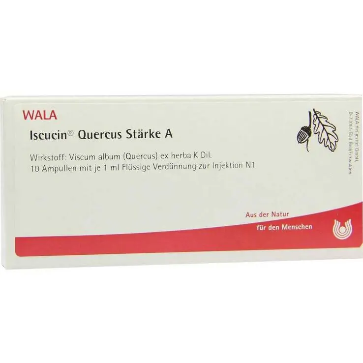 Iscucin Quercus Stärke A Ampullen, 10X1 ml