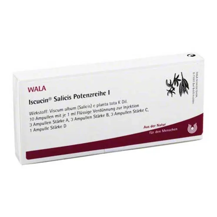 Iscucin Salicis Potenzreihe I Ampullen, 10X1 ml