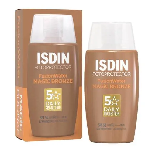 Isdin Fotoprotector Fusion Water Col.bronze Lsf 50, 50 ml