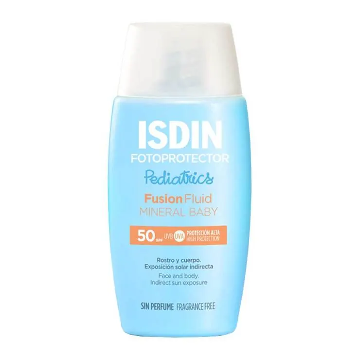 Isdin Fotoprotector Pediatrics Fusion Fluid Mineral Baby SPF 50, 50 ml