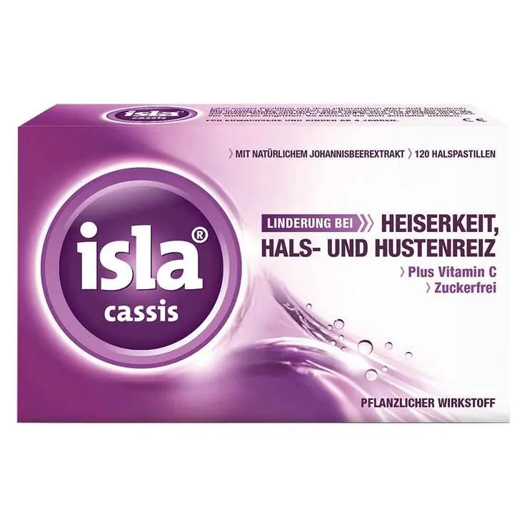 isla® cassis Pastillen, 120 St