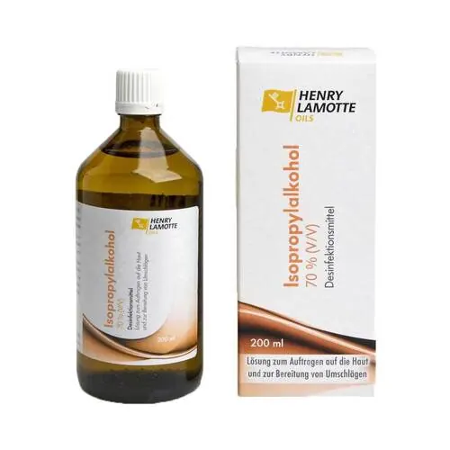 Isopropylalkohol 70% V / V Henry Lamotte, 200 ml
