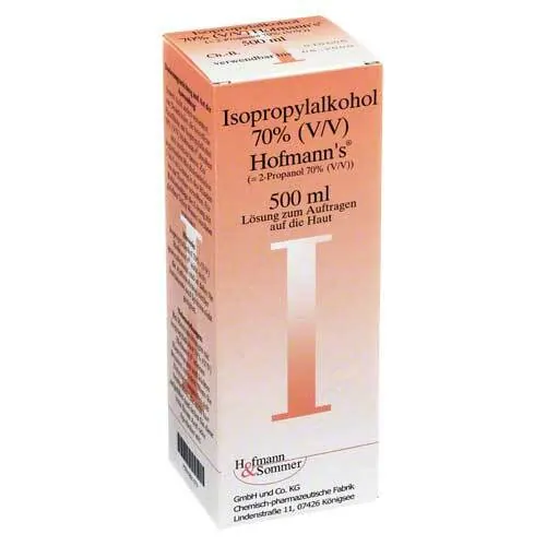 Isopropylalkohol 70% V / V Hofmann's, 500 ml