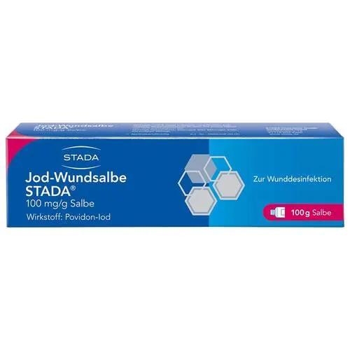 Jod-Wundsalbe Stada 100 mg / g, 100 g