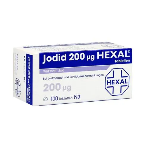 Jodid 200 Hexal Tabletten, 100 St