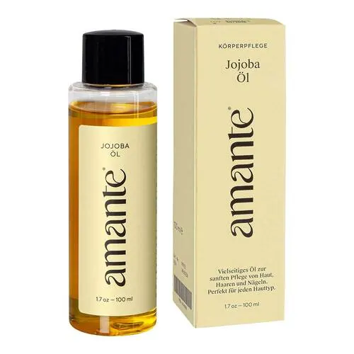 Jojoba Öl 100% rein Hautpflegeöl Amante, 100 ml