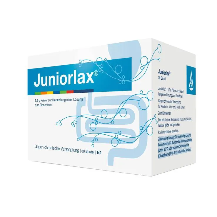 Juniorlax Pulver zur Herstellung einer Lösung zum Einnehmen, 30X6.9 g
