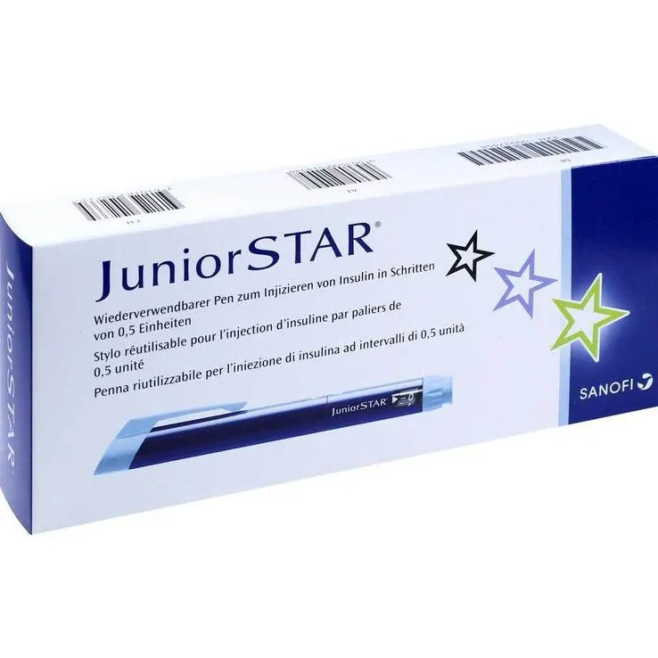 Juniorstar Injektionsgerät blau, 1 St