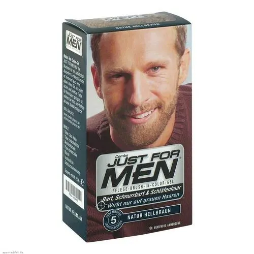 Just for men Brush in Color Gel hellbraun, 28.4 ml