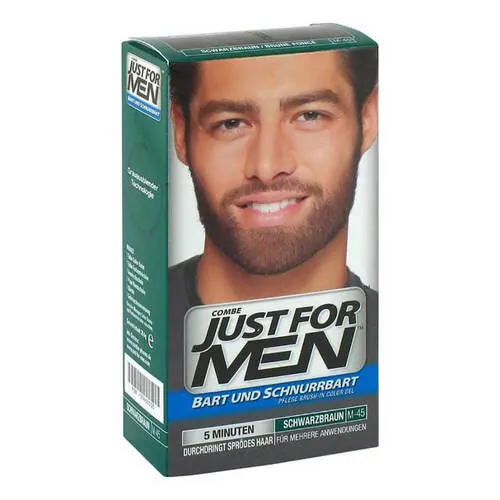 Just for men Brush in Color Gel schwarzbraun, 28.4 ml