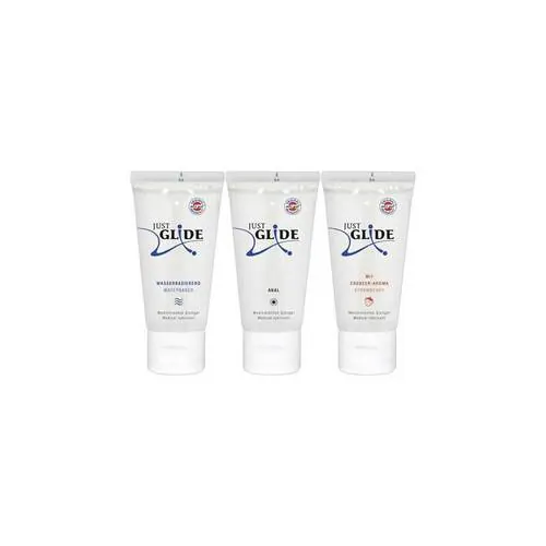 JUST GLIDE med.Gleitgel sortiert, 3X200 ml
