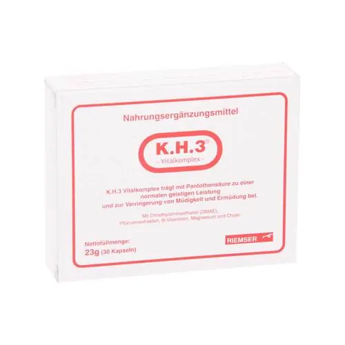 K.H.3 Vitalkomplex Kapseln, 30 St