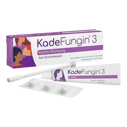 Kadefungin 3 Kombipackung 20 g Creme + 3 Vaginaltabletten , 1 St