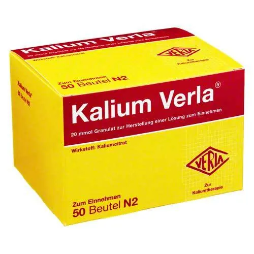 Kalium Verla Granulat Beutel , 50 St