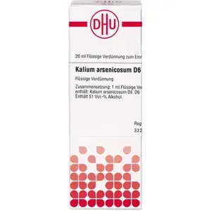 KALIUMARSENICOSUMD6Dilution20ml