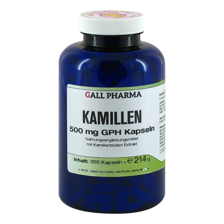 Kamillen 500 mg GPH Kapseln, 360 St