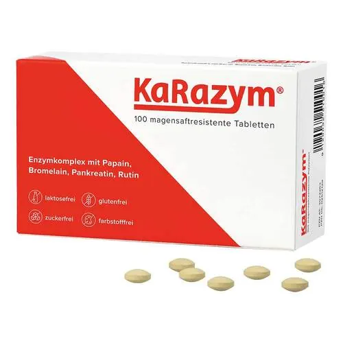 Karazym magensaftresistente Tabletten, 100 St