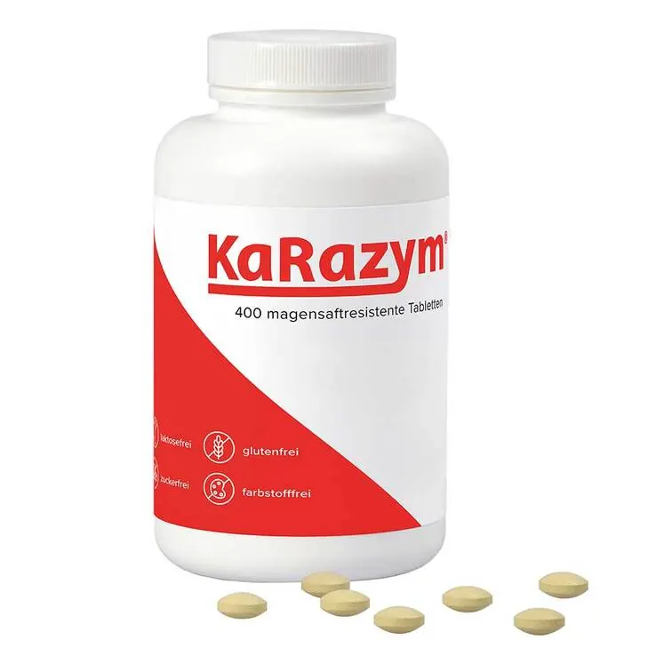 Karazym magensaftresistente Tabletten, 400 St