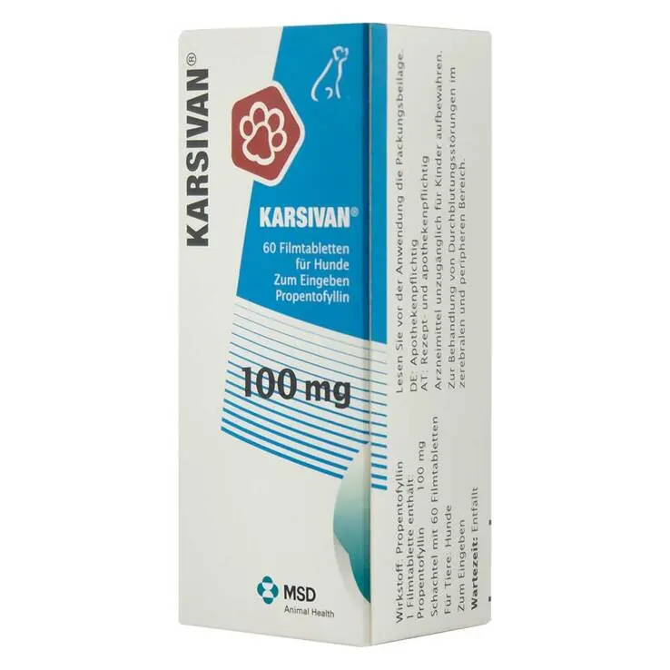 KARSIVAN 100 mg Filmtabletten für Hunde, 60 St