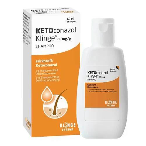 Ketoconazol Klinge Shampoo 20 mg/g, 60 ml